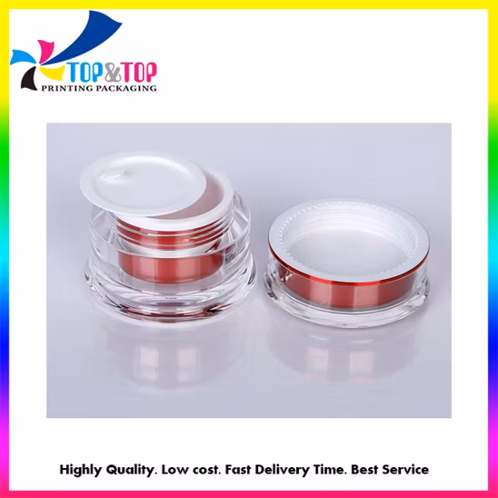 Flacone spray vuoto per lozione cosmetica acrilica per imballaggi cosmetici